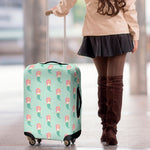 Cute Mermaid Pattern Print Luggage Cover