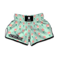 Cute Mermaid Pattern Print Muay Thai Boxing Shorts