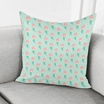 Cute Mermaid Pattern Print Pillow Cover