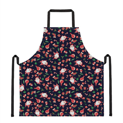 Cute Merry Christmas Pattern Print Apron
