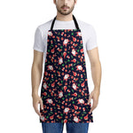 Cute Merry Christmas Pattern Print Apron