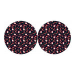 Cute Merry Christmas Pattern Print Car Coasters