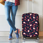 Cute Merry Christmas Pattern Print Luggage Cover