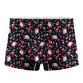 Cute Merry Christmas Pattern Print Men's Boxer Briefs