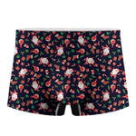Cute Merry Christmas Pattern Print Men's Boxer Briefs