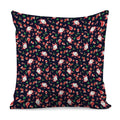 Cute Merry Christmas Pattern Print Pillow Cover