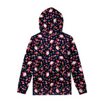Cute Merry Christmas Pattern Print Pullover Hoodie