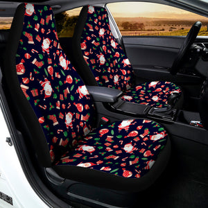 Cute Merry Christmas Pattern Print Universal Fit Car Seat Covers