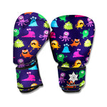 Cute Monster Pattern Print Boxing Gloves