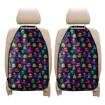 Cute Monster Pattern Print Car Seat Organizers