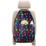 Cute Monster Pattern Print Car Seat Organizers