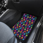 Cute Monster Pattern Print Front Car Floor Mats