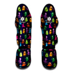Cute Monster Pattern Print Muay Thai Shin Guard