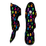 Cute Monster Pattern Print Muay Thai Shin Guard