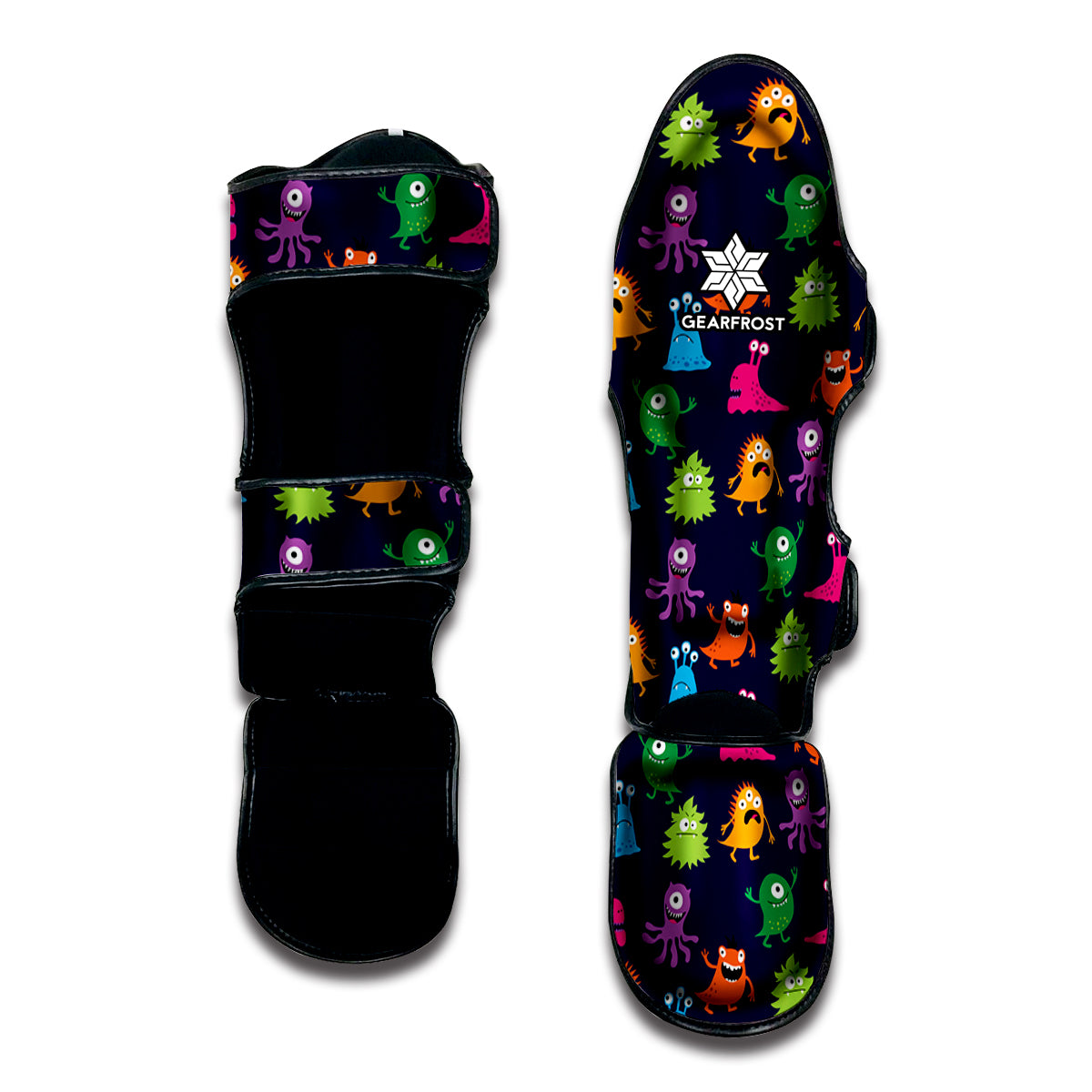 Cute Monster Pattern Print Muay Thai Shin Guard
