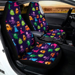 Cute Monster Pattern Print Universal Fit Car Seat Covers