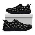 Cute Mummy Pattern Print Black Running Shoes
