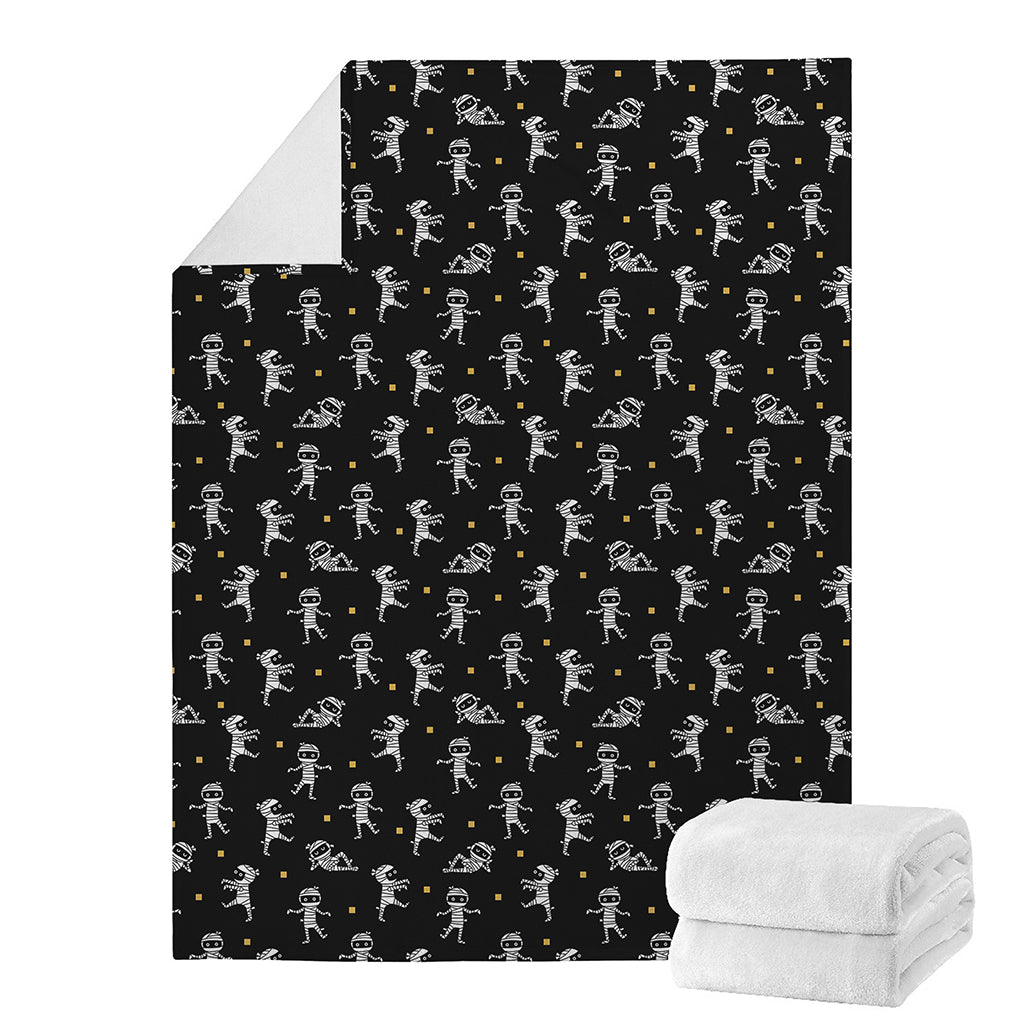 Cute Mummy Pattern Print Blanket
