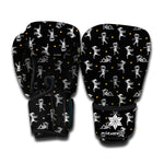 Cute Mummy Pattern Print Boxing Gloves