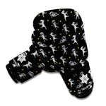 Cute Mummy Pattern Print Boxing Gloves