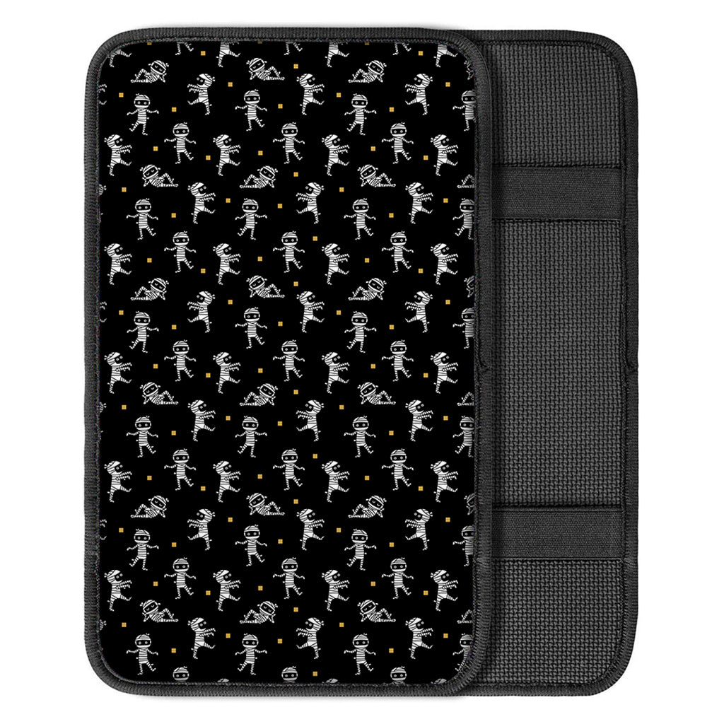 Cute Mummy Pattern Print Car Center Console Cover