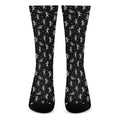 Cute Mummy Pattern Print Crew Socks