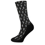Cute Mummy Pattern Print Crew Socks