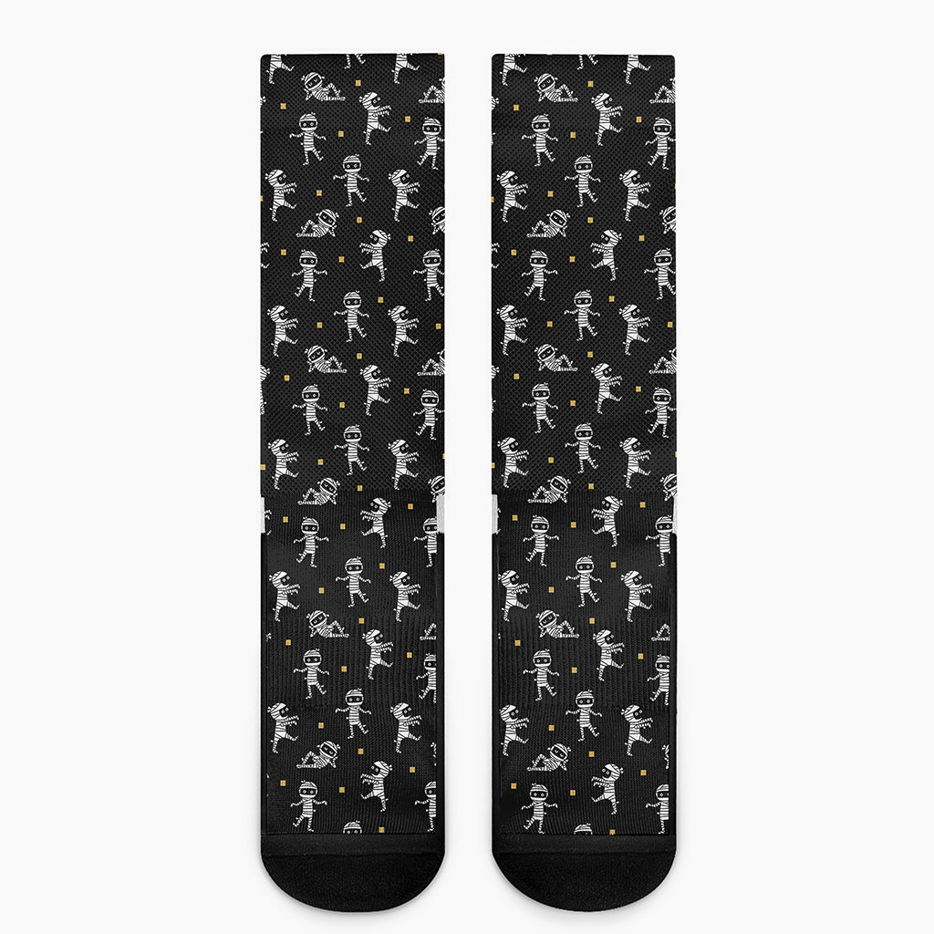 Cute Mummy Pattern Print Crew Socks