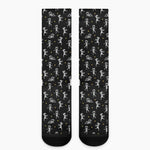 Cute Mummy Pattern Print Crew Socks