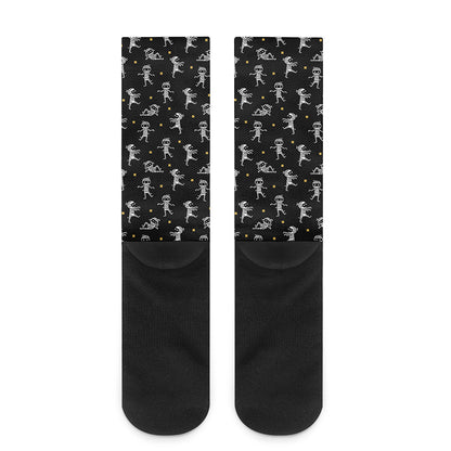 Cute Mummy Pattern Print Crew Socks