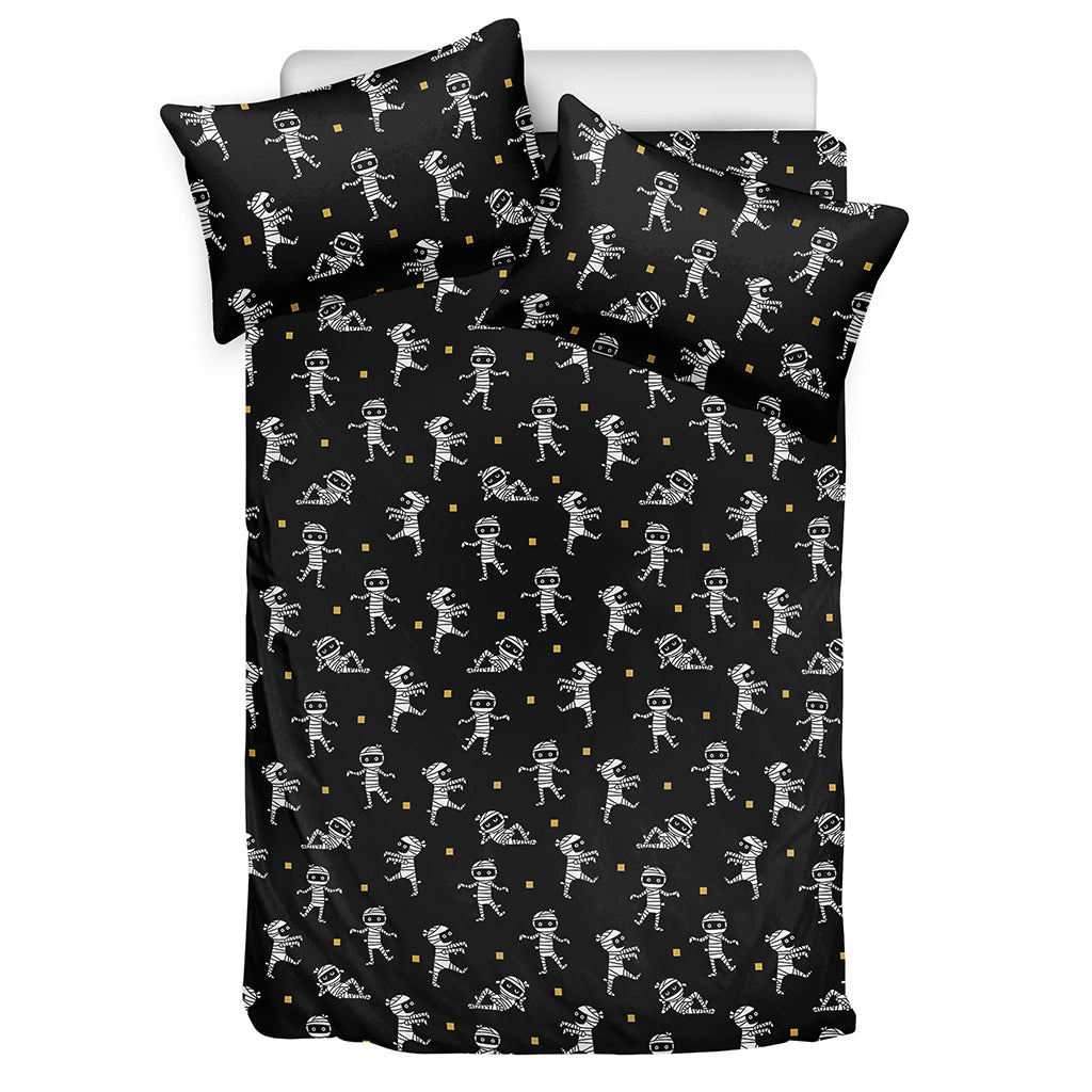 Cute Mummy Pattern Print Duvet Cover Bedding Set