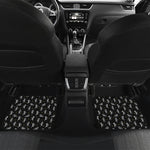 Cute Mummy Pattern Print Front and Back Car Floor Mats