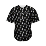 Cute Mummy Pattern Print Men's Baseball Jersey