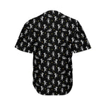 Cute Mummy Pattern Print Men's Baseball Jersey