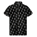 Cute Mummy Pattern Print Men's Short Sleeve Shirt