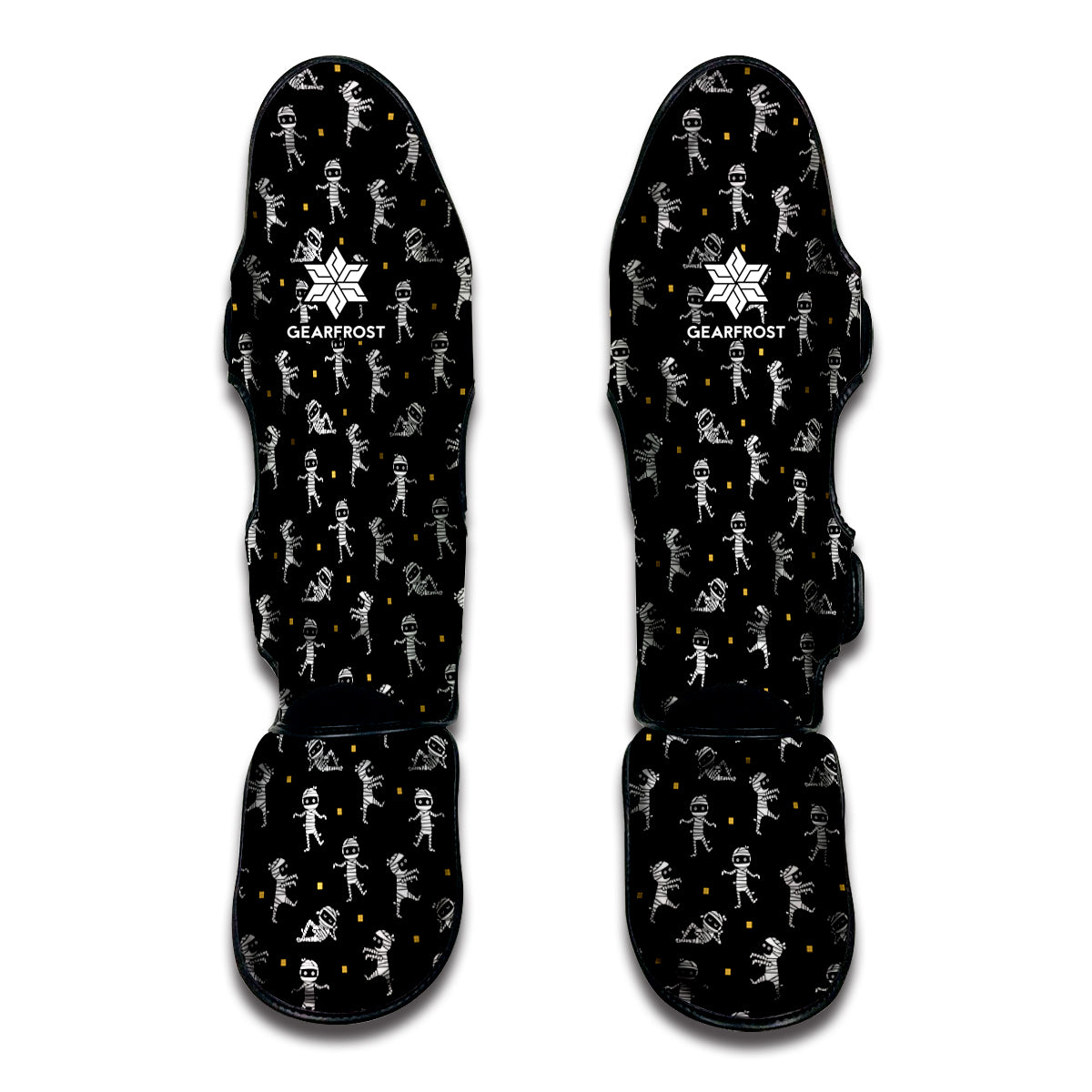 Cute Mummy Pattern Print Muay Thai Shin Guard