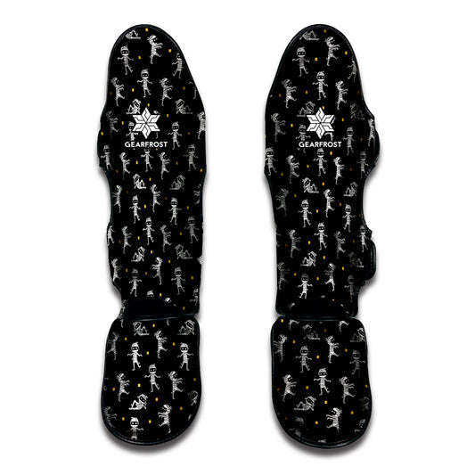 Cute Mummy Pattern Print Muay Thai Shin Guard