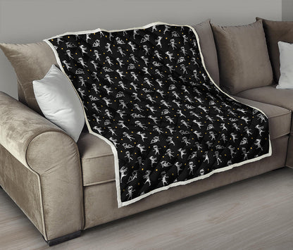 Cute Mummy Pattern Print Quilt