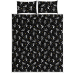 Cute Mummy Pattern Print Quilt Bed Set