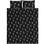 Cute Mummy Pattern Print Quilt Bed Set