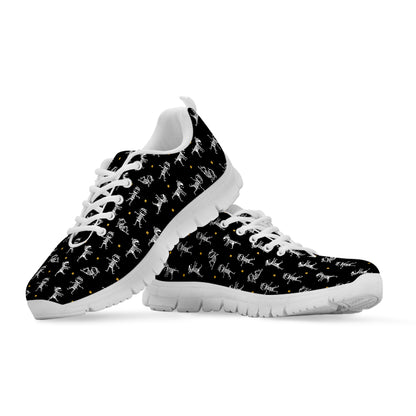 Cute Mummy Pattern Print White Sneakers