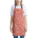 Cute Mushroom Pattern Print Apron