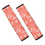 Cute Mushroom Pattern Print Car Seat Belt Covers