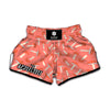 Cute Mushroom Pattern Print Muay Thai Boxing Shorts