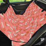 Cute Mushroom Pattern Print Pet Car Back Seat Cover