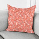 Cute Mushroom Pattern Print Pillow Cover