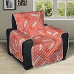 Cute Mushroom Pattern Print Recliner Protector