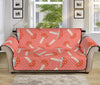 Cute Mushroom Pattern Print Sofa Protector