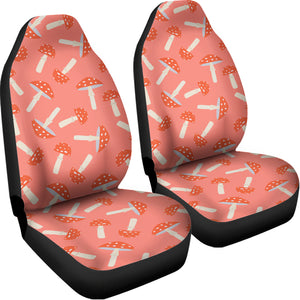 Cute Mushroom Pattern Print Universal Fit Car Seat Covers