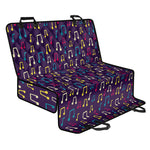 Cute Music Notes Pattern Print Pet Car Back Seat Cover
